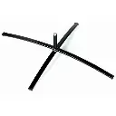 BASE A CROCE PER BANDIERE